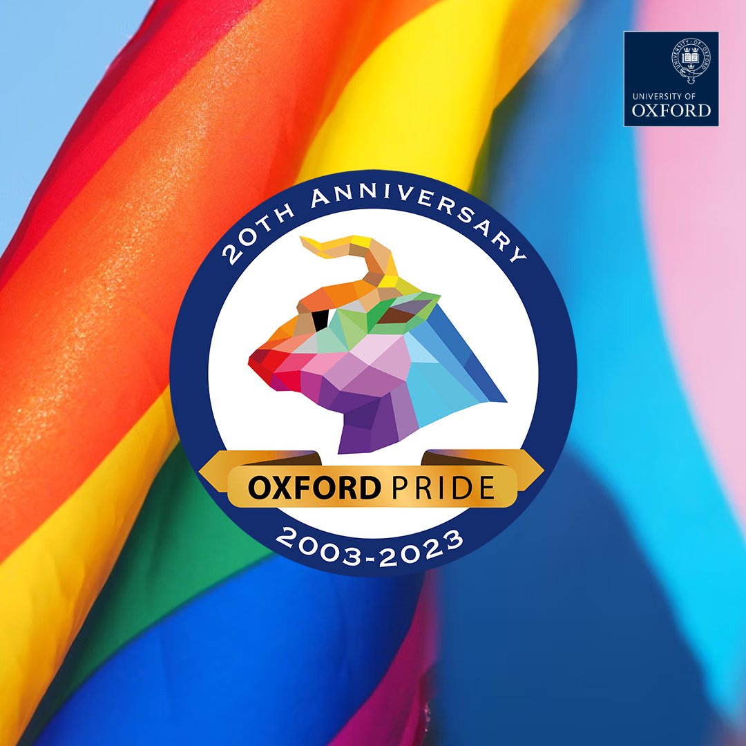 This June marks the 20th anniversary of Oxford Pride. 🏳️‍🌈🎉
 
We are celebrating our LGBTQ+ community here <a href="/UniofOxford/">University of Oxford</a> this Pride month. Here are some of the ways you can get involved ➡️ bit.ly/3oKwTGh

#OxfordPride2023