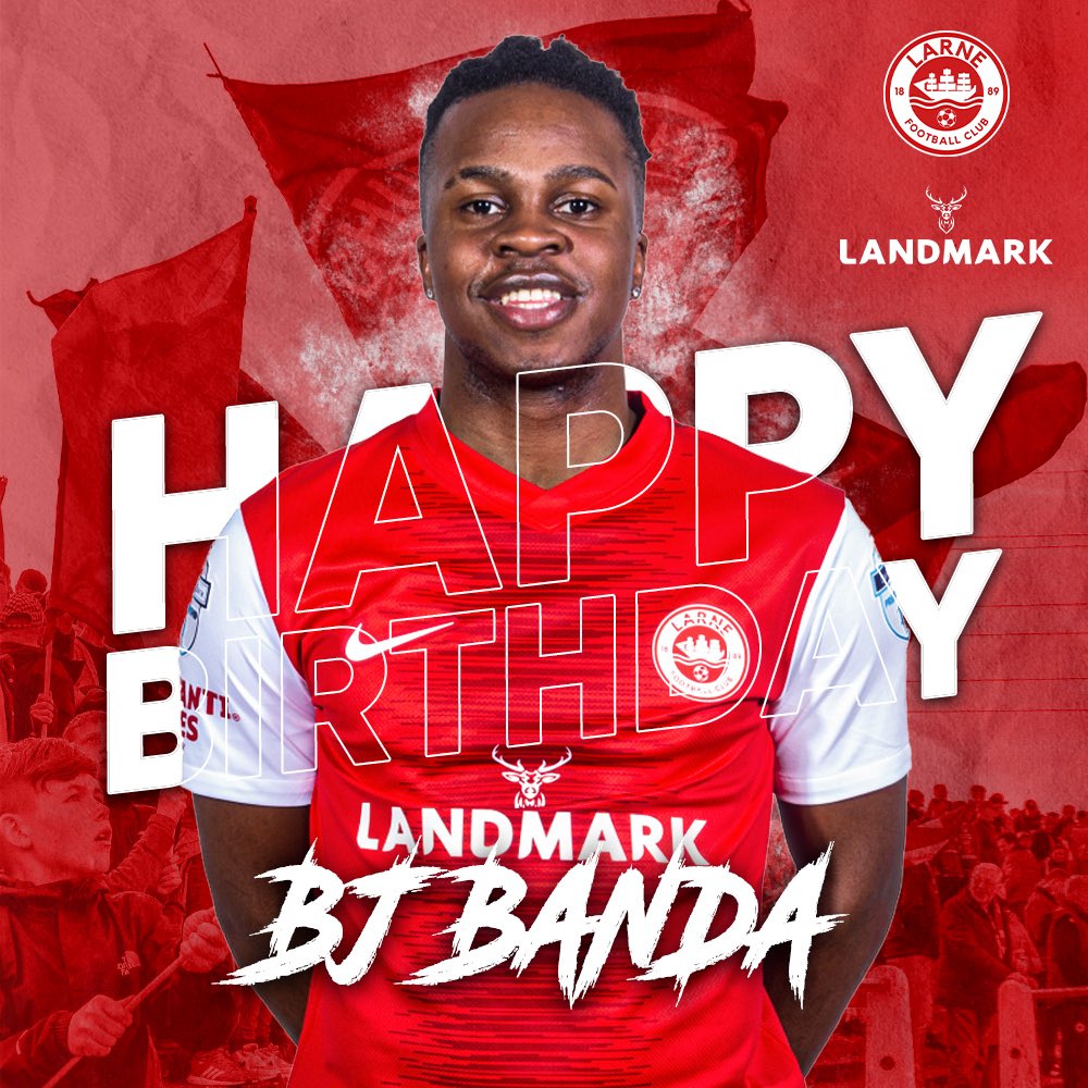 larnefc's tweet photo. 🎂🥳

#WeAreLarne #ForTheTown https://t.co/jUvPemSRaq