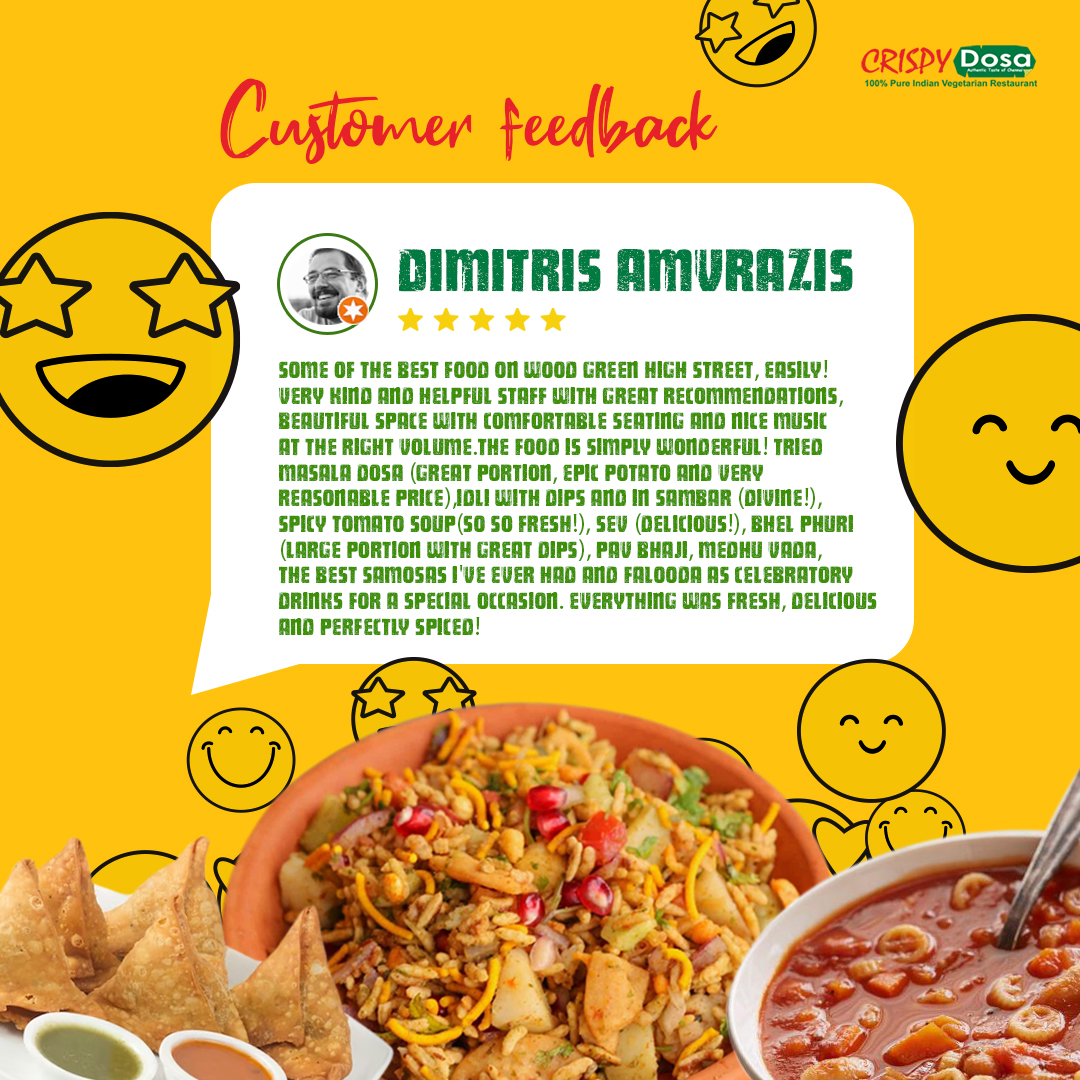 crispy dosa restaurant tweet media