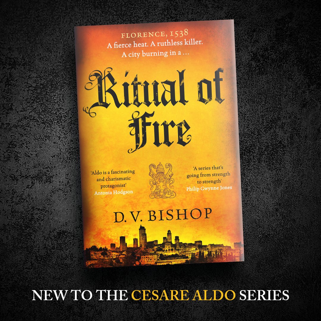 @PariThomson @elisaupsidedown @yuvalzommer @Audrey_Burges Ceremonial murder has returned to Florence. Only two men can end the destruction. 

Ritual of Fire by D. V. Bishop (@davidbishop) is the brand new #CesareAldo mystery 🔥 

Find out more: buff.ly/43ueugl