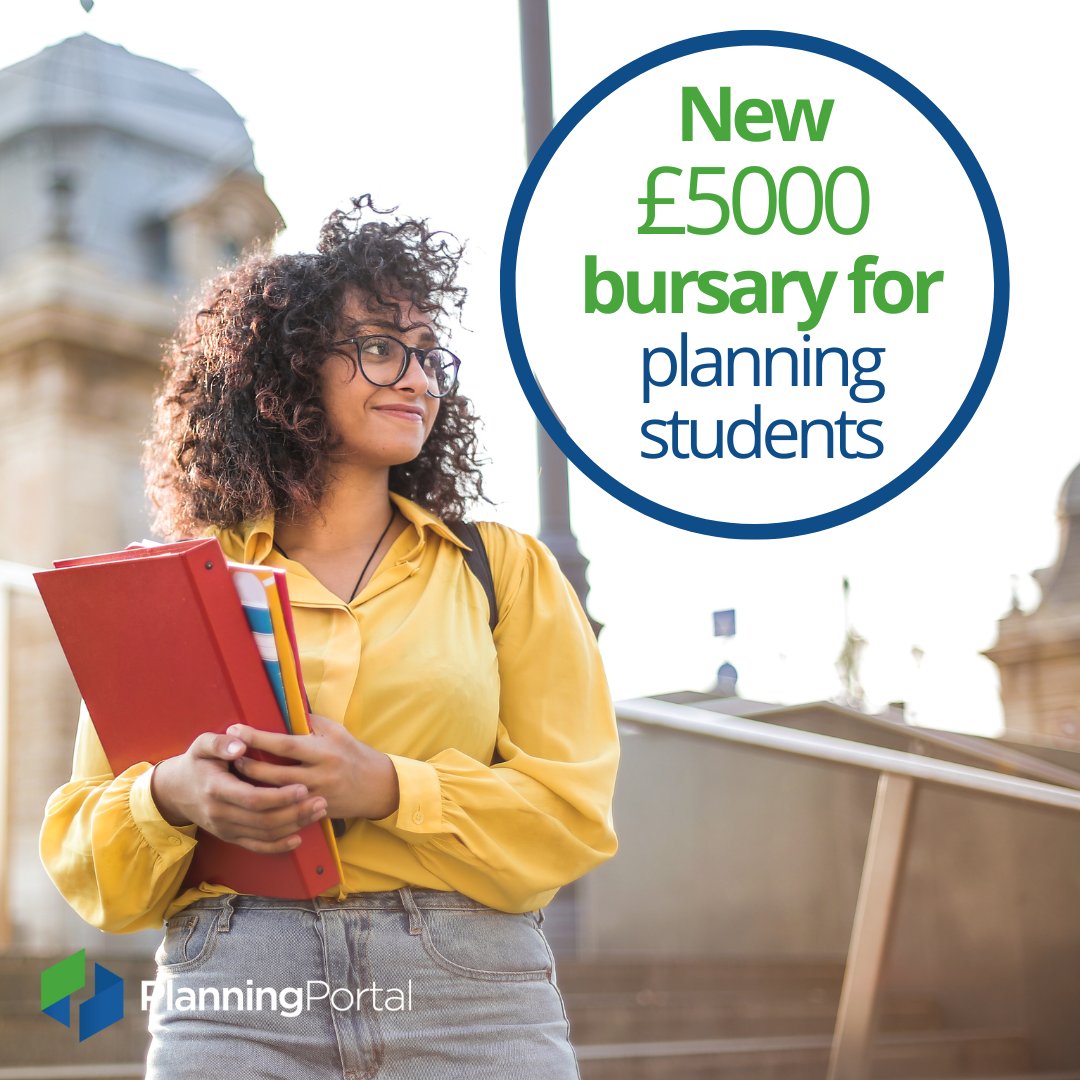 PlanningPortal's tweet photo. ๐ฉโ๐Students from across England will now benefit from a bursary of ยฃ5,000 to follow a career in planning, housing minister Rachel Maclean has announced.
โกRead more here: https://t.co/ayVlAXIar6
#planningportal #planningnews #rachelmaclean #studentbursary #planningstudent https://t.co/cg0xXyyv4F