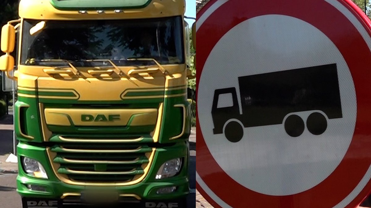 OmroepGLD's tweet photo. Dorp na jaren overlast 'eindelijk' verlost van 400 vrachtwagens https://t.co/e2zlvRt2Wc https://t.co/noHgnUdJpW