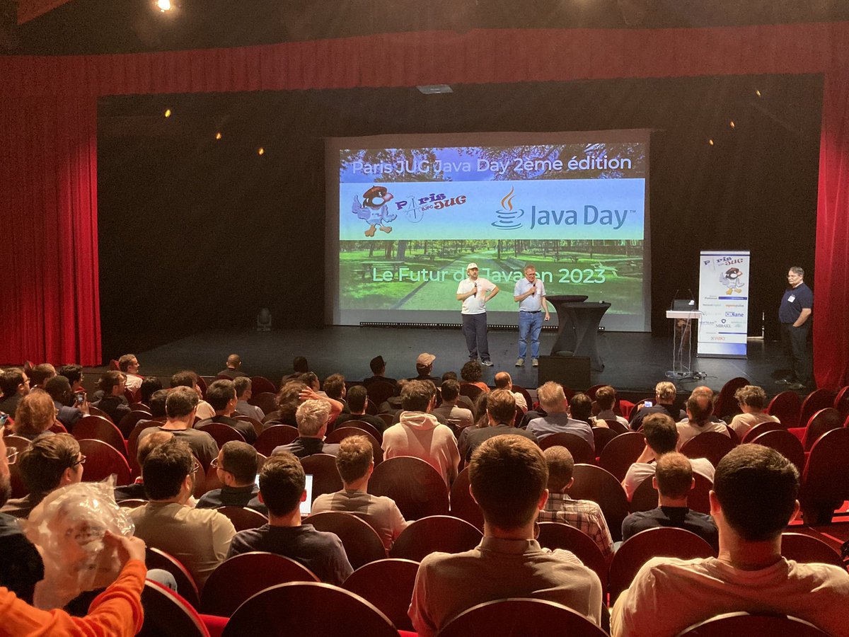 momichel's tweet image. Ça commence ! #javaday @parisjug