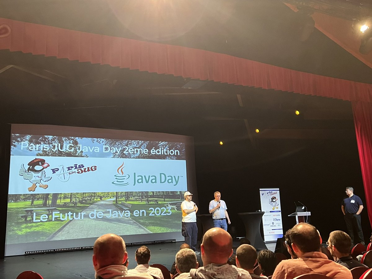 ZinebBendhiba's tweet image. C’est parti pour #JavaDay 2023, sous le thème le futur de #Java en 2023