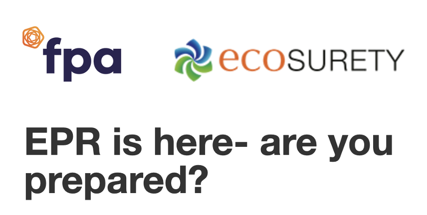 UK_FPA's tweet photo. Calling all FPA members: If you haven't already, don't forget to register for tomorrow's 1:00 p.m. EPR webinar with Louisa Goodfellow of @ecosurety  
If you can't find the email with the magic link please get in touch with lisa@foodservicepackaging.org.uk to request another copy https://t.co/pm7O6kuSSb