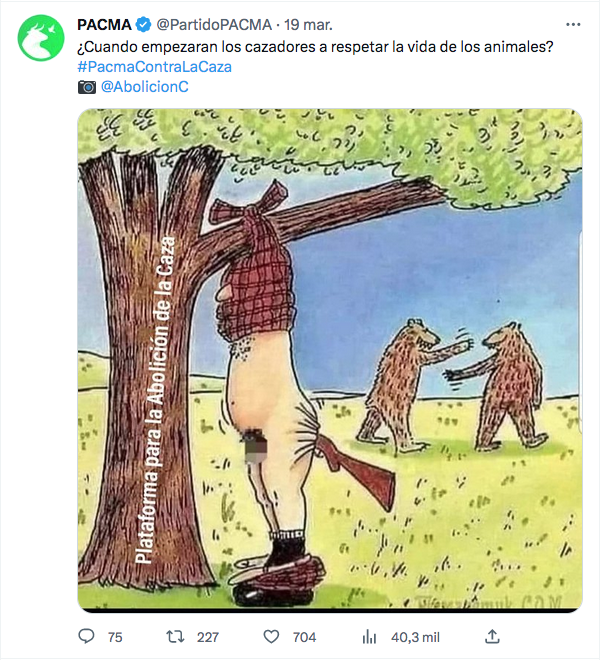 #naranjaescaza tweet media