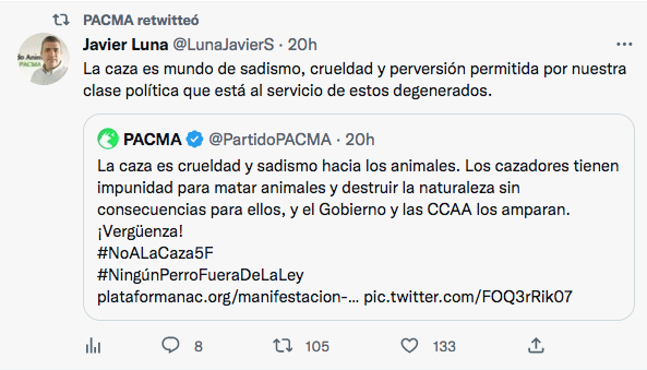 #naranjaescaza tweet media