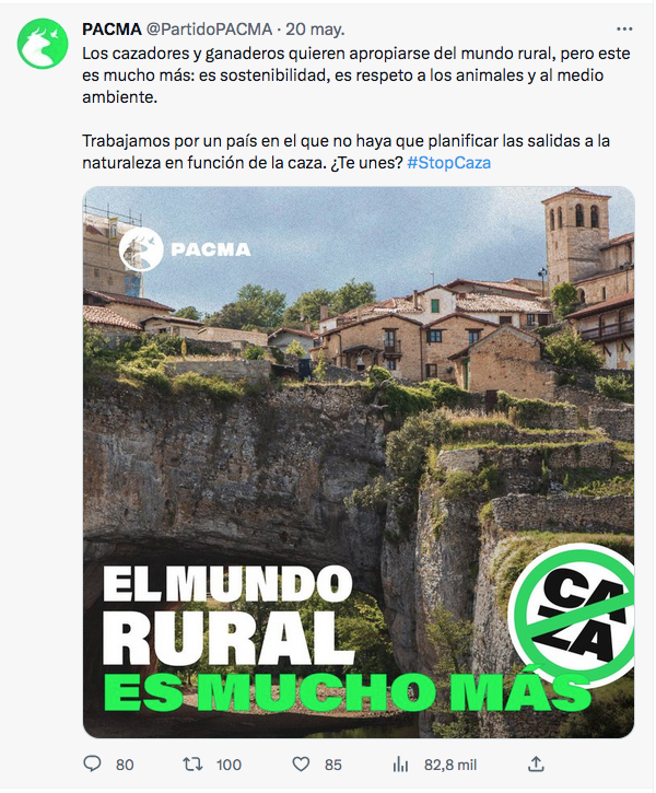 #naranjaescaza tweet media