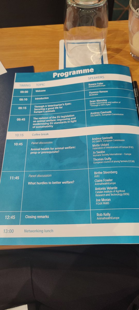 Thomas Duffy (@taesaveslives) on Twitter photo Speaking this morning in Brussels as <a href="/_CEJA_/">CEJA Young Farmers</a> lead on welfare reform. Great panel and thanks to <a href="/animalhealthEU/">AnimalhealthEurope</a> for the invite to speak
You can read CEJA's policy position on EU welfare reform #animalhealth4welfare ceja.eu/what-we-do/pol… Speaking this morning in Brussels as <a href="/_CEJA_/">CEJA Young Farmers</a> lead on welfare reform. Great panel and thanks to <a href="/animalhealthEU/">AnimalhealthEurope</a> for the invite to speak
You can read CEJA's policy position on EU welfare reform #animalhealth4welfare ceja.eu/what-we-do/pol…
