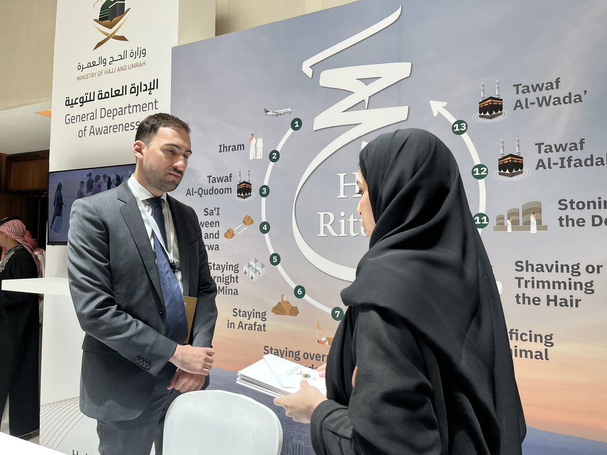 Belgium In Saudi Arabia, Oman and Yemen (@belgiuminriyadh) on Twitter photo في مبادرة "جسور" التي نظمتها <a href="/HajMinistry/">وزارة الحج والعمرة</a> 🕋🇸🇦 بالتعاون مع السفارة البلجيكية 🇧🇪 بالأمس، عقد ممثلو السفارات الأوروبية لقاء مثرياً مع معالي وزير الحج والعمرة د. <a href="/tfrabiah/">توفيق الربيعة</a> وذلك لمناقشة الاستعدادات لموسم الحج 2023 وموضوعات أخرى تهم الحجاج الأوروبيين. في مبادرة "جسور" التي نظمتها <a href="/HajMinistry/">وزارة الحج والعمرة</a> 🕋🇸🇦 بالتعاون مع السفارة البلجيكية 🇧🇪 بالأمس، عقد ممثلو السفارات الأوروبية لقاء مثرياً مع معالي وزير الحج والعمرة د. <a href="/tfrabiah/">توفيق الربيعة</a> وذلك لمناقشة الاستعدادات لموسم الحج 2023 وموضوعات أخرى تهم الحجاج الأوروبيين.
