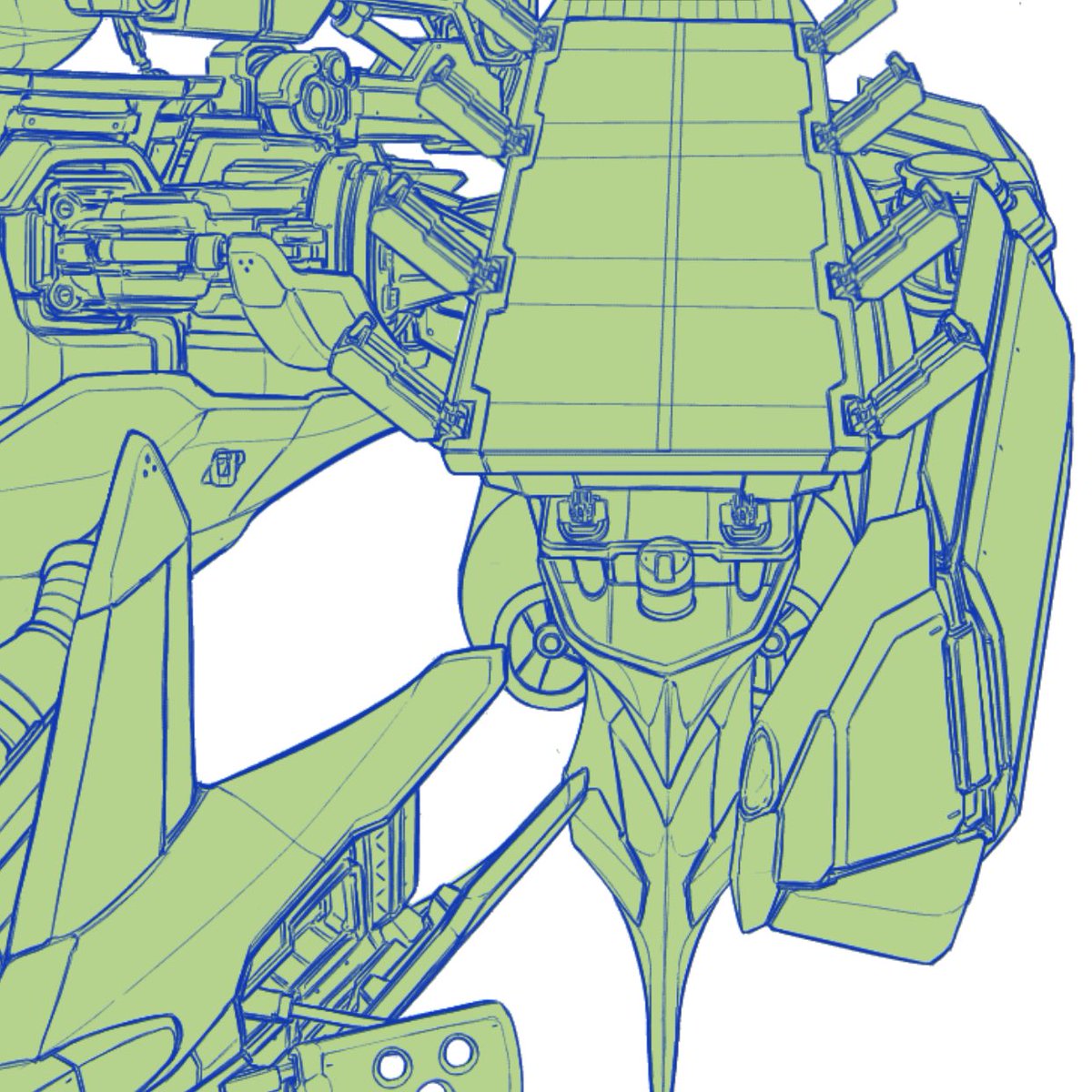 「WIP」|八鳥のイラスト