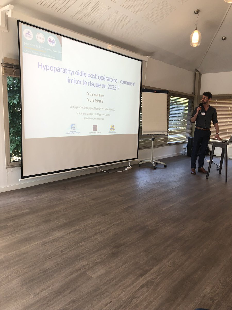 1ere intervention par le Dr Samuel Frey et Pr Mirallé #hypoparanantes2023