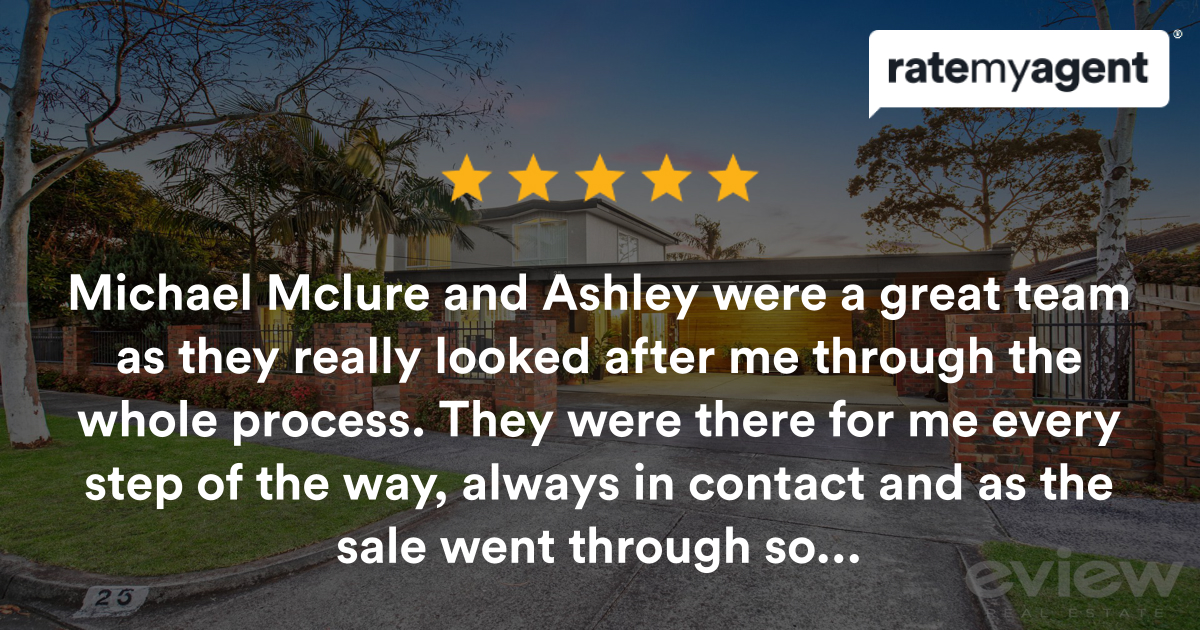 eviewgroup's tweet image. Our agent’s latest #RateMyAgent review in Frankston

rma.reviews/Uieqqx6tMvE3

...
#ratemyagent #realestate #Eview_Group__Australia