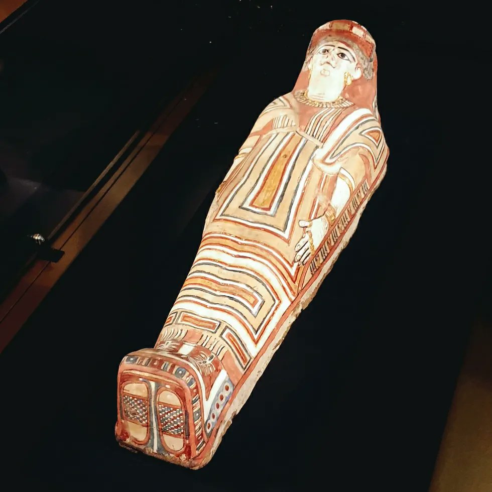 Brilliantly displayed mummies @McrMuseum Golden Mummies exhibition. Well worth visiting!
#egyptology
#goldenmummies
#graecoroman
#mcr