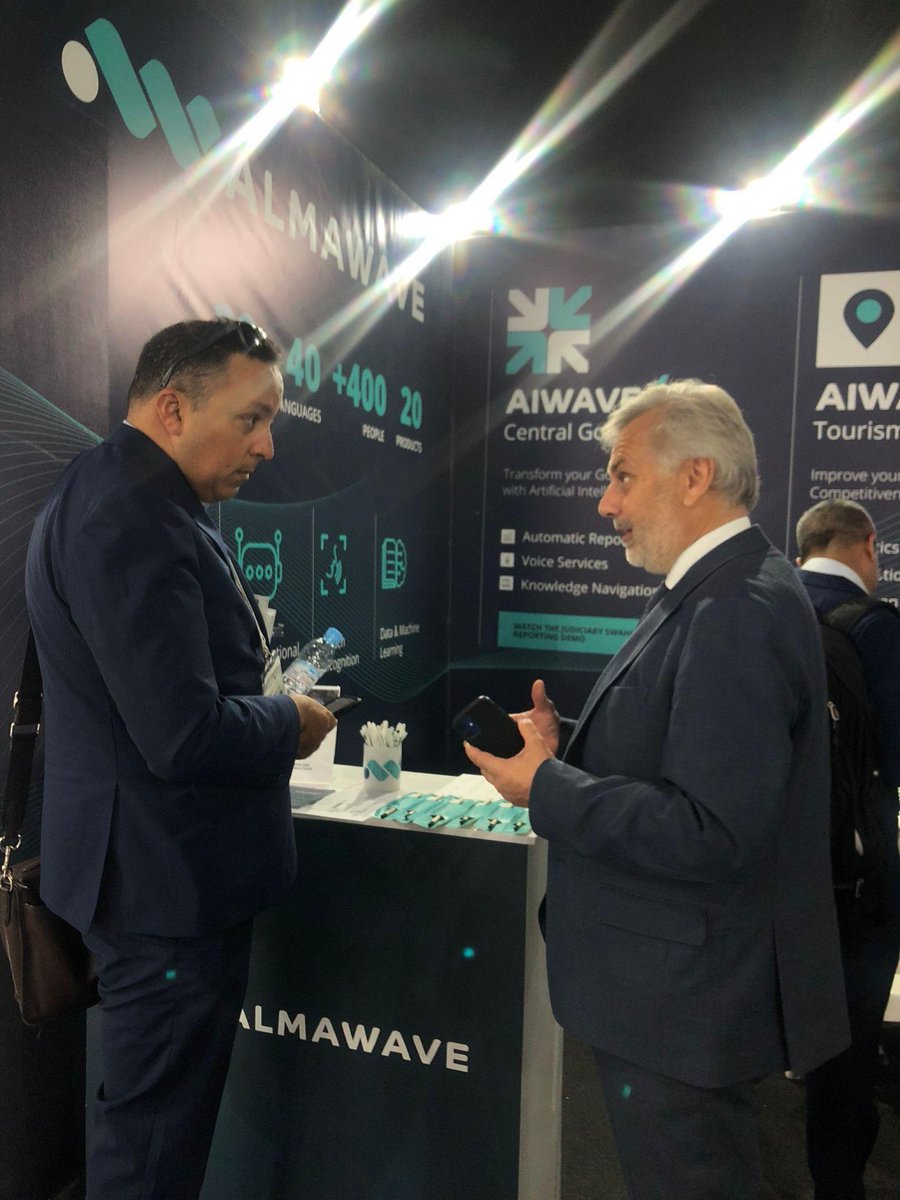 Almawave's tweet image. Ready to enter the world of #Innovationtechnology? #GITEXAFRICA is the right opportunity to interface with our experts.