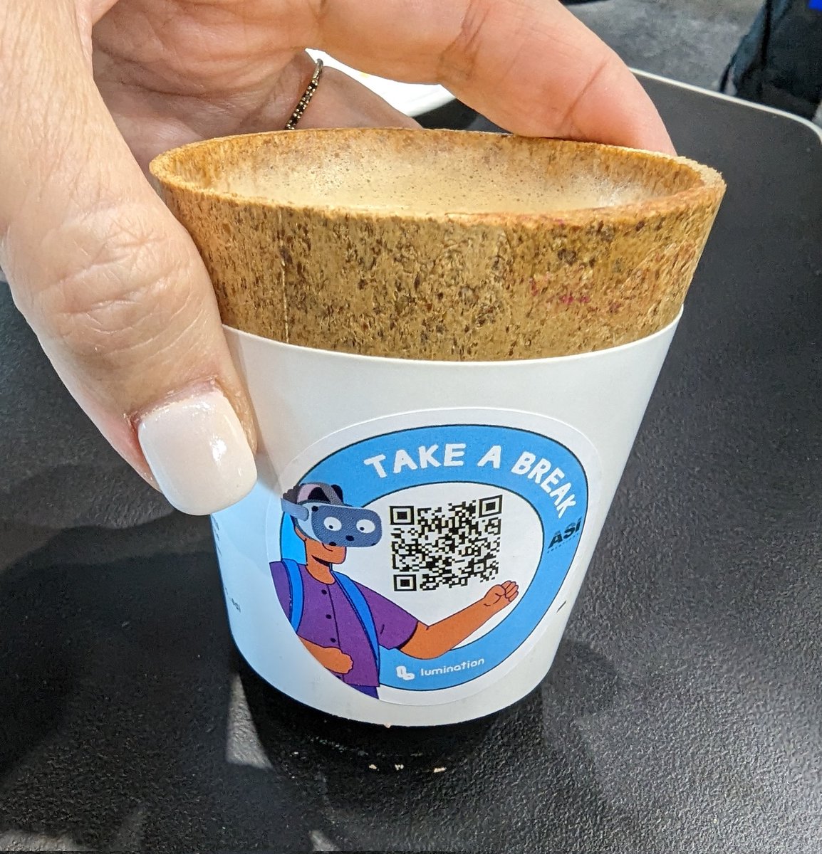 Thanks to <a href="/EdSmartSOS/">EdSmart</a> for letting us all know that it is World Donut Day on 2 June 🍩 They were the perfect accompaniment to edible cups of coffee at #AISNSWICT #donutday 🍩