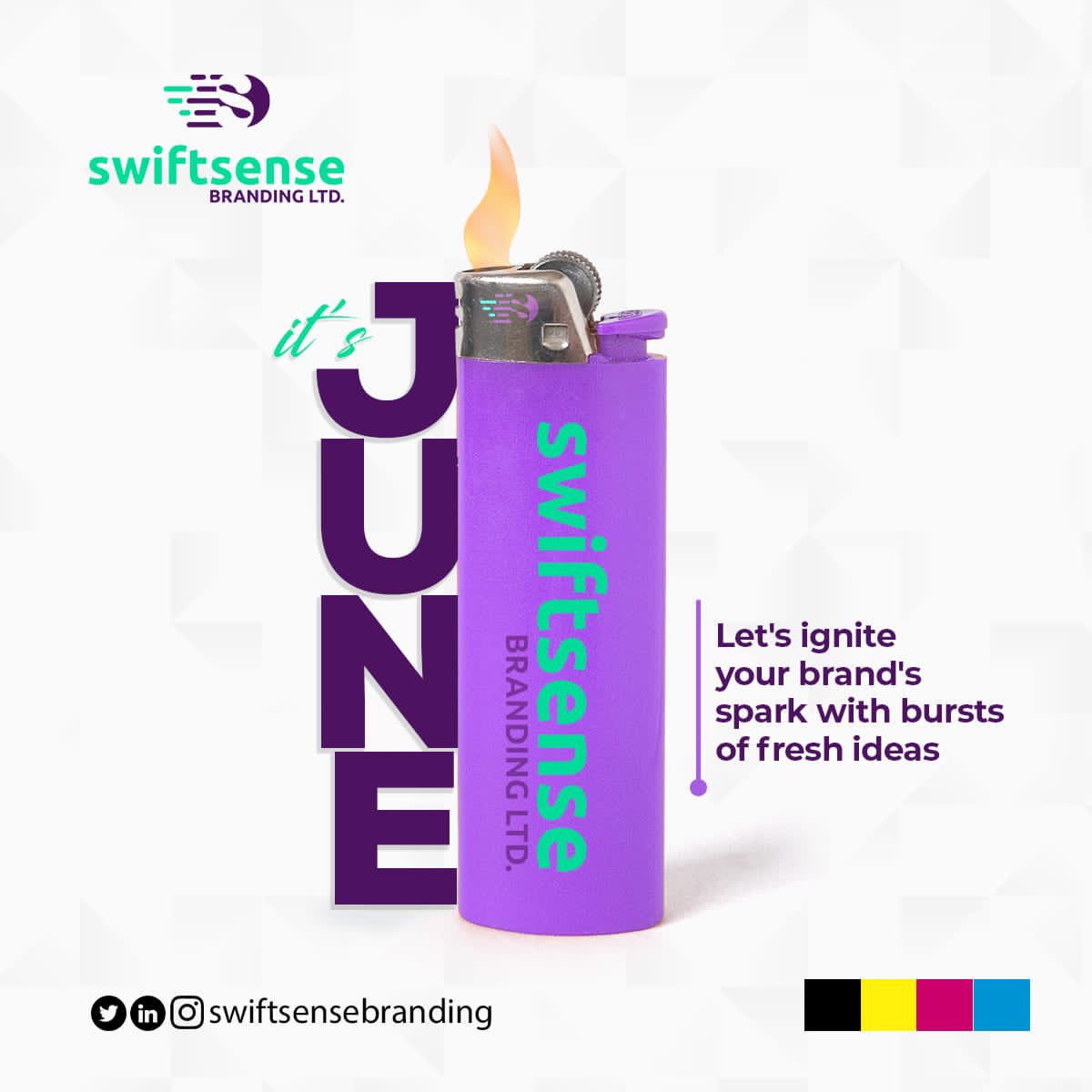 It's a new month and we are energised to help your brand transcend set objectives through the right branding and printing touch.

#offsetprinting #Owanbesourvenir #swiftsensebranding
#brandingtips #printer #somoluprinter #lagosprinter #brandedjotter #June2023 #HappyNewMonth
