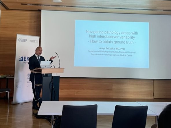 Jakob Nikolas Kather (@jnkath) on Twitter photo It was an honor to host Prof. Junya Fukuoka and Prof. Andrey Bychkov from Kameda Medical Center🇯🇵 at <a href="/EKFZdigital/">Else Kröner Fresenius Center for Digital Health</a> <a href="/tudresden_de/">TU Dresden</a> @Medizin_TUD yesterday 🇪🇺 We learned a lot about bringing #AI to daily practice in digital #pathology It was an honor to host Prof. Junya Fukuoka and Prof. Andrey Bychkov from Kameda Medical Center🇯🇵 at <a href="/EKFZdigital/">Else Kröner Fresenius Center for Digital Health</a> <a href="/tudresden_de/">TU Dresden</a> @Medizin_TUD yesterday 🇪🇺 We learned a lot about bringing #AI to daily practice in digital #pathology