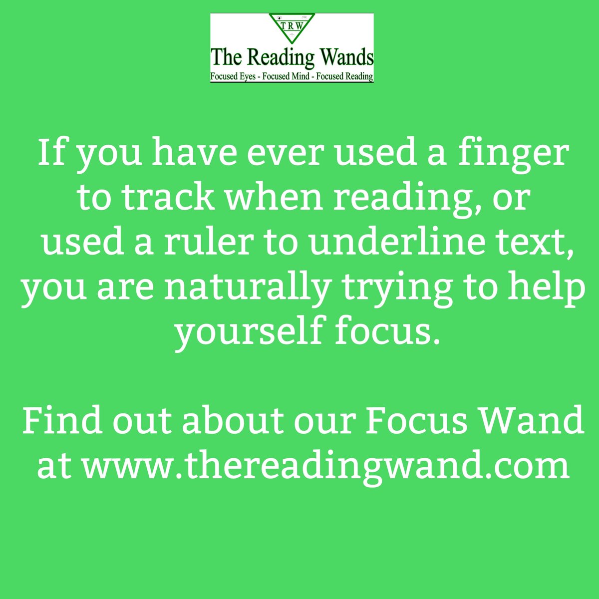 Find out more at:

thereadingwand.com

#thefocuswand #asd #adhd #ds #successtips #peripheralwand #reading #lifeskills #parents #visualreading #skills #learning #education #wholebrain #thereadingwands #focus #focusmind