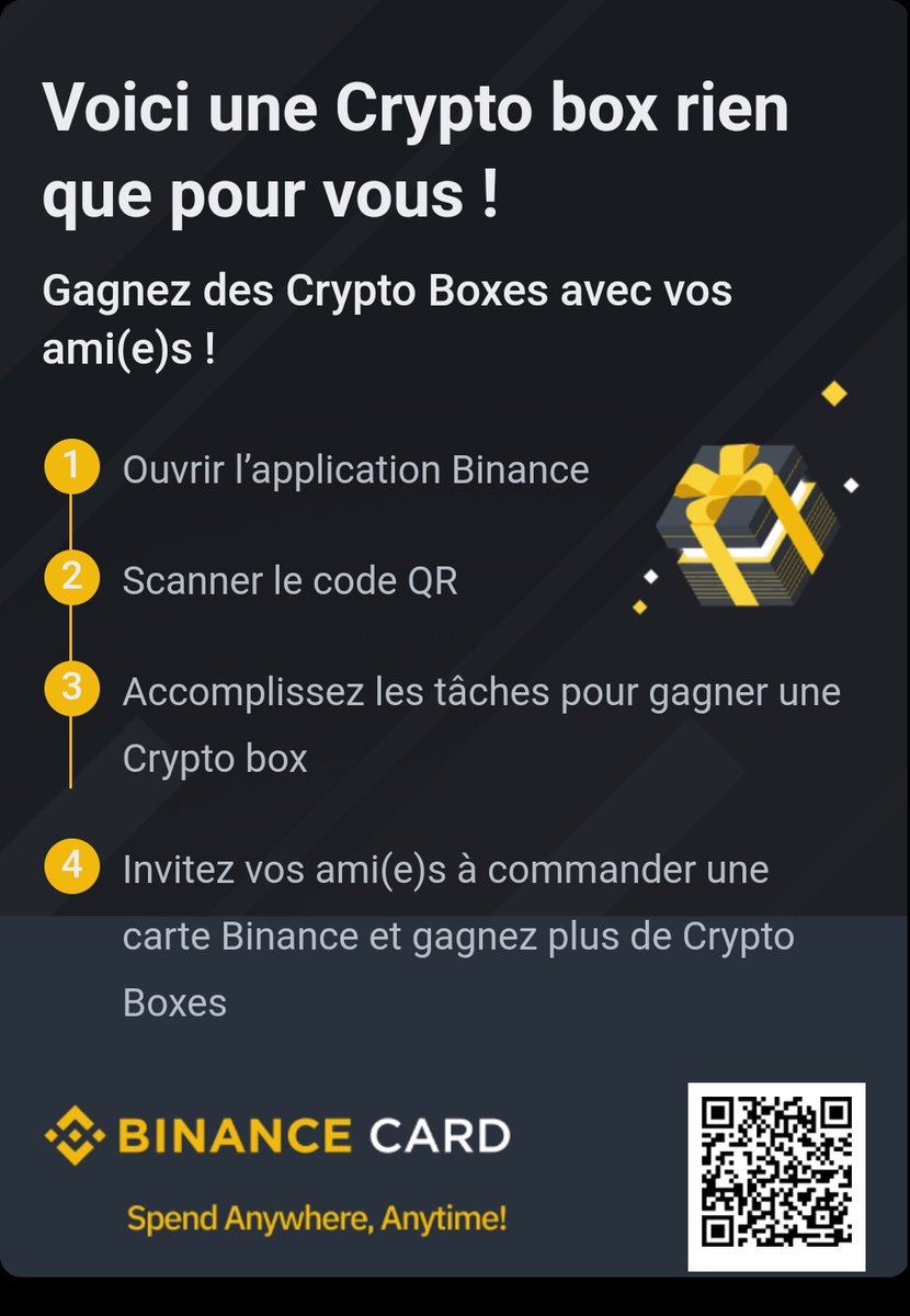 s.binance.com/heezFQ4h
<a href="/LeBinanceFR/">Binance France</a> 
#binance #Crypto