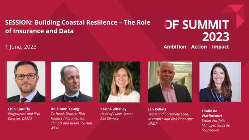 @ORRAAnews's Programme and Risk Director, Chip Cunliffe will be hosting a panel on the role of insurance and data in building coastal resilience at the #IDFSummit2023 in Zurich today. 🙌

Join in virtually here - ow.ly/rWTs50OACxK

@chipc27