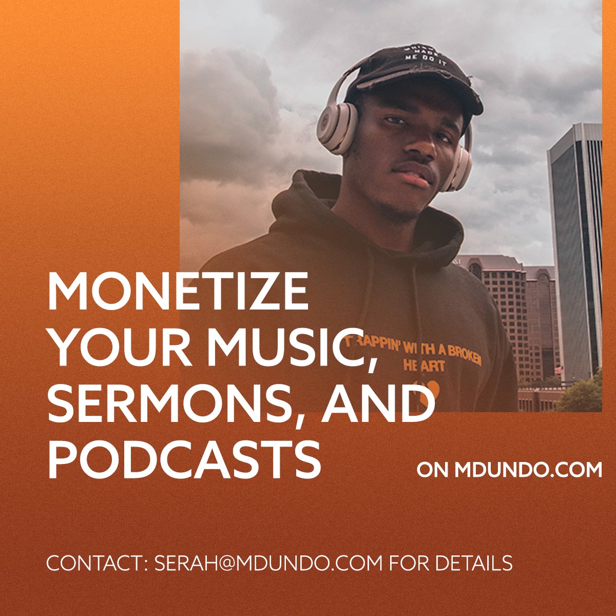 We believe that every craft should be respected and remitted with royalties. With this we recommend our dear churches to signup and upload sermons for the believers to access and also help the ministry earn extra revenue to run the work of God. 

#MdundoMusicUg 
#MdundoPodcasts