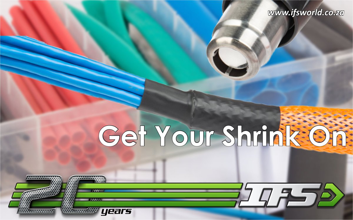Get your shrink on with heatshrink! Whether you're organizing cables or protecting delicate electronics, heatshrink is the ultimate solution. Now available from our Fluidtrans Online Store: bit.ly/HTSHRINK

#IFSFuelLubeHandling #electricalequipment #heatshrink