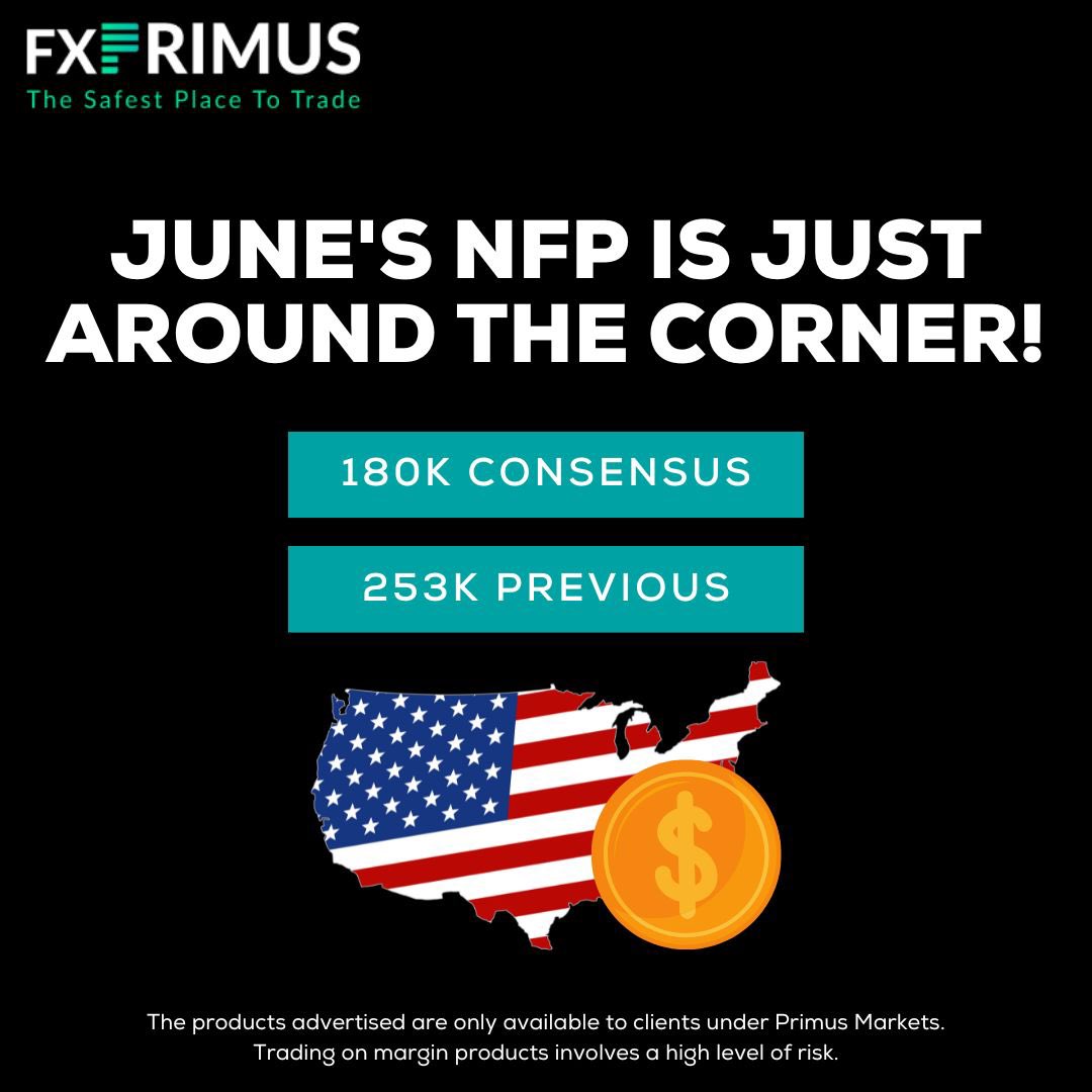 FXPRIMUS's tweet image. ⚡️ Get ready to unlock the secrets of the markets and make your trading dreams a reality on the 2nd of June! 

#FXPRIMUS #NFP #TradingOpportunities #UnleashYourCreativity
 
*The products advertised are only available to clients under Primus Markets.
