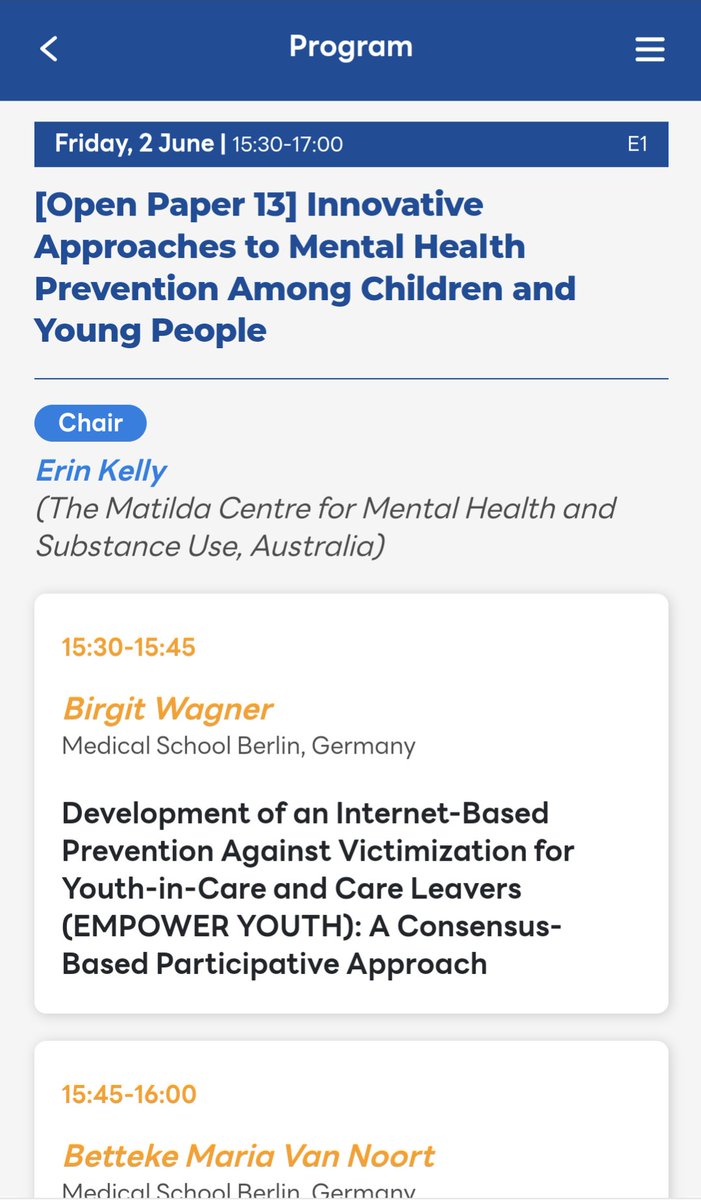 EMPOWERYOU (@empower__you) on Twitter photo Our #EMPOWERYOUTH team with @drbirgitwagner & @BettekevanNoort is at the <a href="/Wccbt2023/">WCCBT 2023</a> in Seoul. Come hear all about their online prevention program against #victimization for adolescents in #fostercare or #adoption tomorrow Fri 2nd of June at 15.30! Our #EMPOWERYOUTH team with @drbirgitwagner & @BettekevanNoort is at the <a href="/Wccbt2023/">WCCBT 2023</a> in Seoul. Come hear all about their online prevention program against #victimization for adolescents in #fostercare or #adoption tomorrow Fri 2nd of June at 15.30!