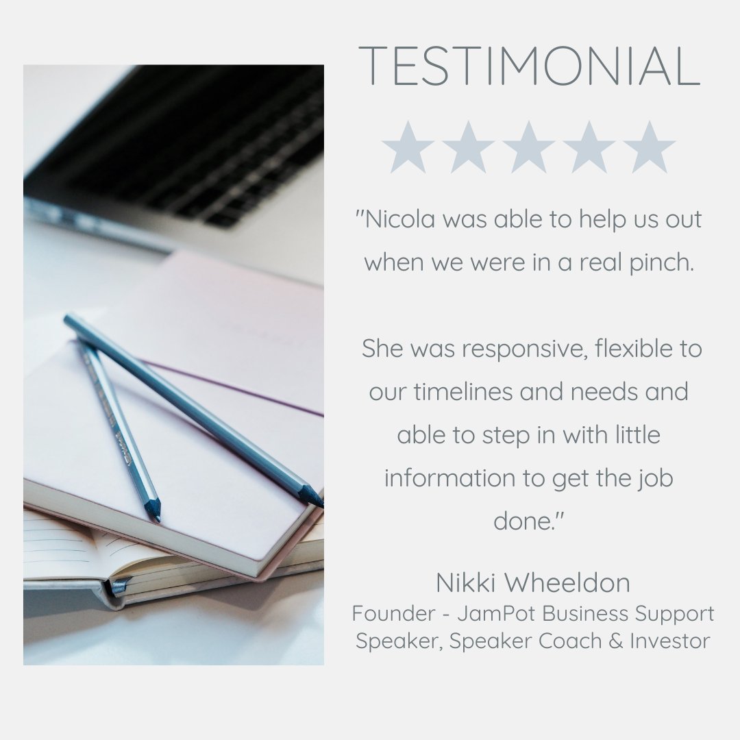 #appreciation #testimonial #recommendation #virtualassistant #va #pa #durham #northeastengland #newcastle #uk #associate #transcriptionservices #kindwords