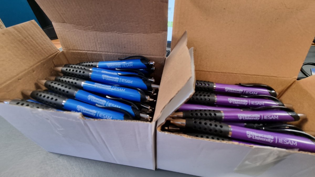 Clairey_Burton's tweet image. Shiny new things - our first batch of IESAM promotional goodies #iesam #instituteofelectrificationand sustainableadvancedmanufacturing #promoitems