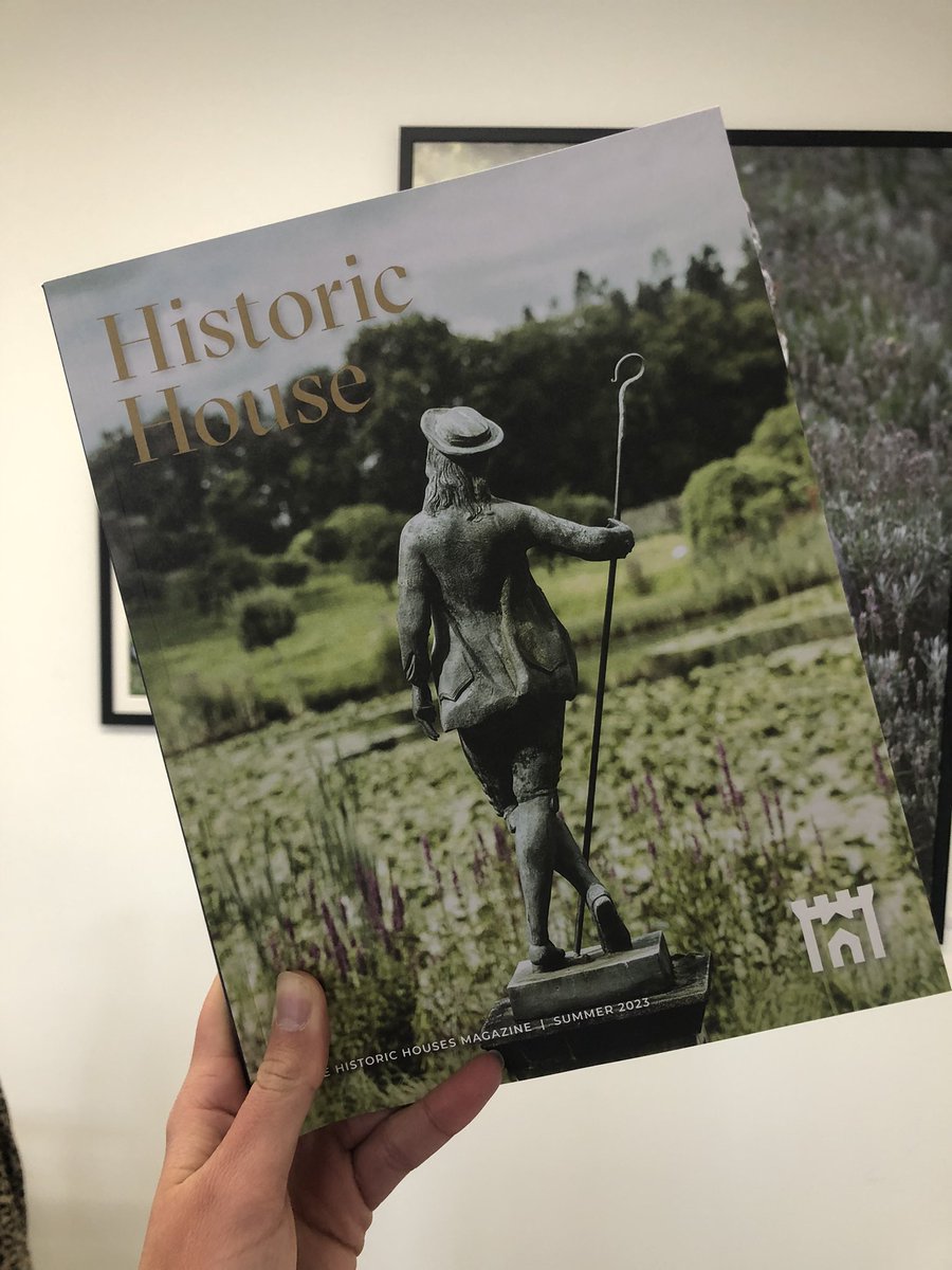 The first copies of the gorgeous summer edition of Historic House magazine have just arrived in the office - and they’ll be whizzing through our members’ letterboxes in the next fortnight or so. Happy reading!☀️💐