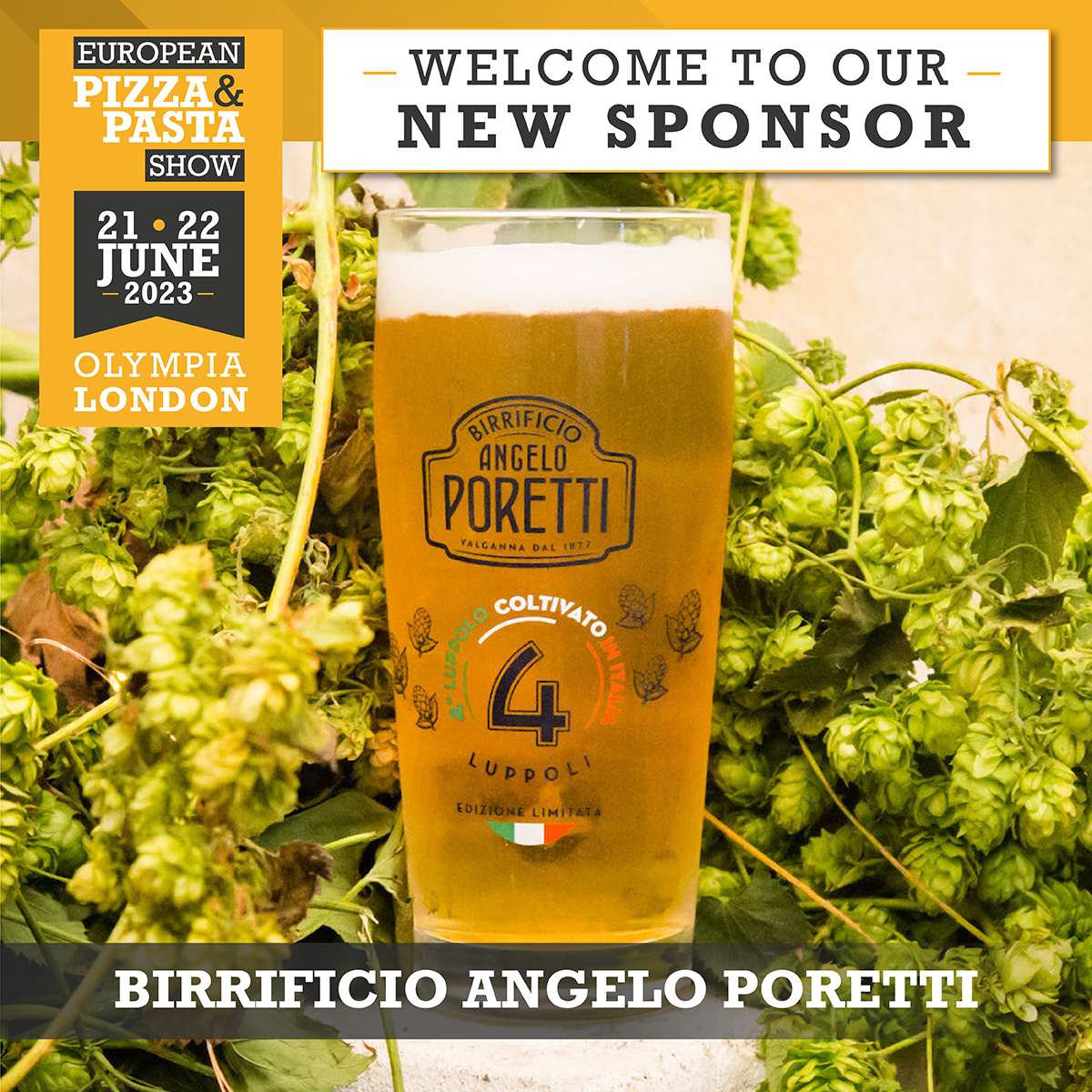 *pizzapastashow.com*
Calling All Pizza Makers and Bakers!
Join the Pizza and Pasta industry event at Olympia London.