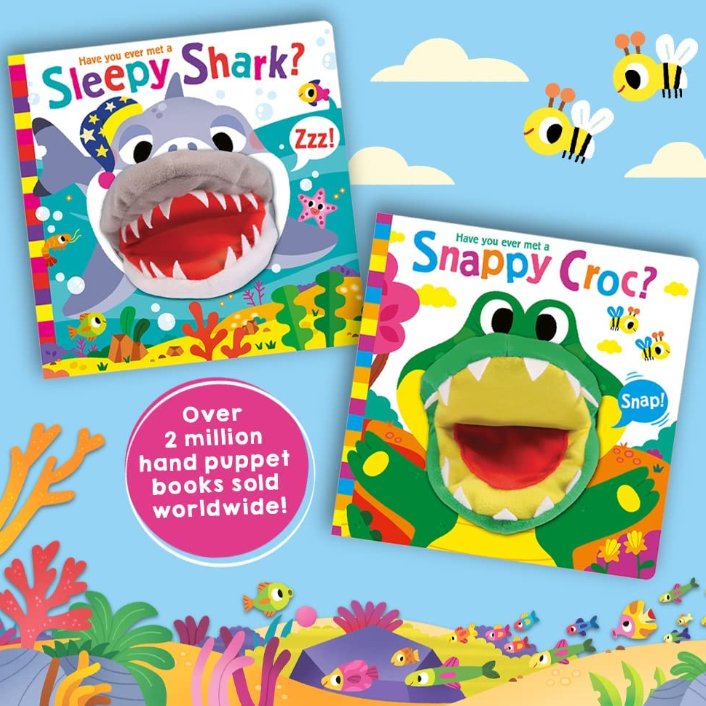 Happy 1st June! 

Today is the official release date of the first two hand puppet books I wrote for Imagine That Publishing!

Have You Ever Met a Snappy Croc? and Have You Ever Met a Sleepy Shark? are available to buy online now.

Illustrated by Carlo Beranek.