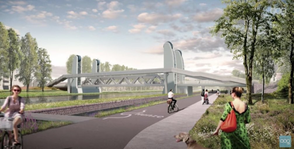 Laten we hopen dat de vertraging van de nieuwe Gerrit Krolbrug ook leidt tot een fraaier ontwerp. <a href="/Rijkswaterstaat/">Rijkswaterstaat</a> <a href="/gem_groningen/">Gemeente Groningen</a>