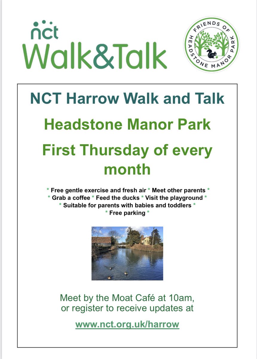 Walk &amp; Talk today 😊 #harrow #headstonemanor