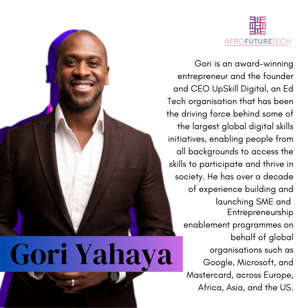Gori Yahaya is the founder and CEO of UpSkill Digital, currently facilitating a training session on "Building an Impact Enterprise." 

Join us: ey.zoom.us/meeting/regist…

#EYForum2023 #EYImpact #AfricanEntrepreneurship