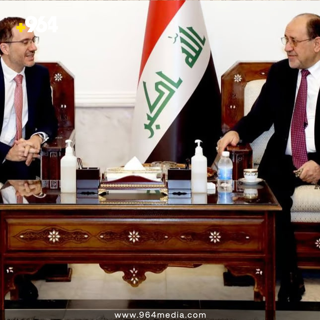 Iraqi State of Law Coalition's leader, @nourialmalikiiq urged British companies to enter the Iraqi market during his meeting with UK Ambassador Mark Bryson @UKinIraq.
#BusinessOpportunities #UKCompanies #EconomicPartnership