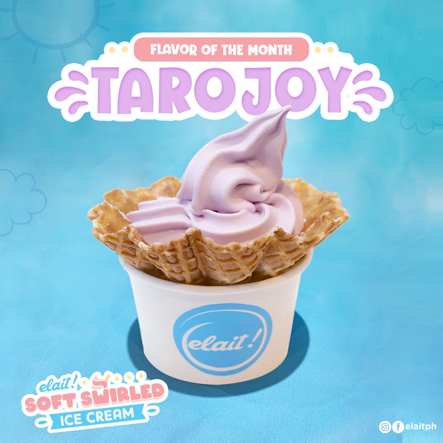 overdoughsph's tweet photo. Welcome June with a delightful Taro Joy 💜

A new flavor is here for Elait Soft Swirled Ice Cream! 🍦 Enjoy a sweet and rich purple-colored cold treat 💙 Have your peak of happiness in Taro Joy in any of our branches for the whole month 🎉 https://t.co/yA8AUbjYNq