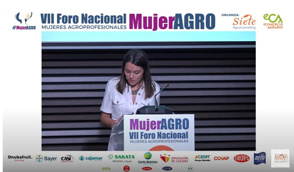 ¡Gracias  

@CertisBelchimES
 @onubafruit
 @Bayer4CropsES
 @AefaAgro
@ADNAgroFood
@cooperativacasi
@fima_agricola
@caser
@Covap
@ACVJSocial
@unicagroup
@VicasolSca
@EurosolGroup
@CooperativasExt
 @Afruex_ex @asaja_extre1
@Extrem_FADEMUR'.

#MujerAGRO