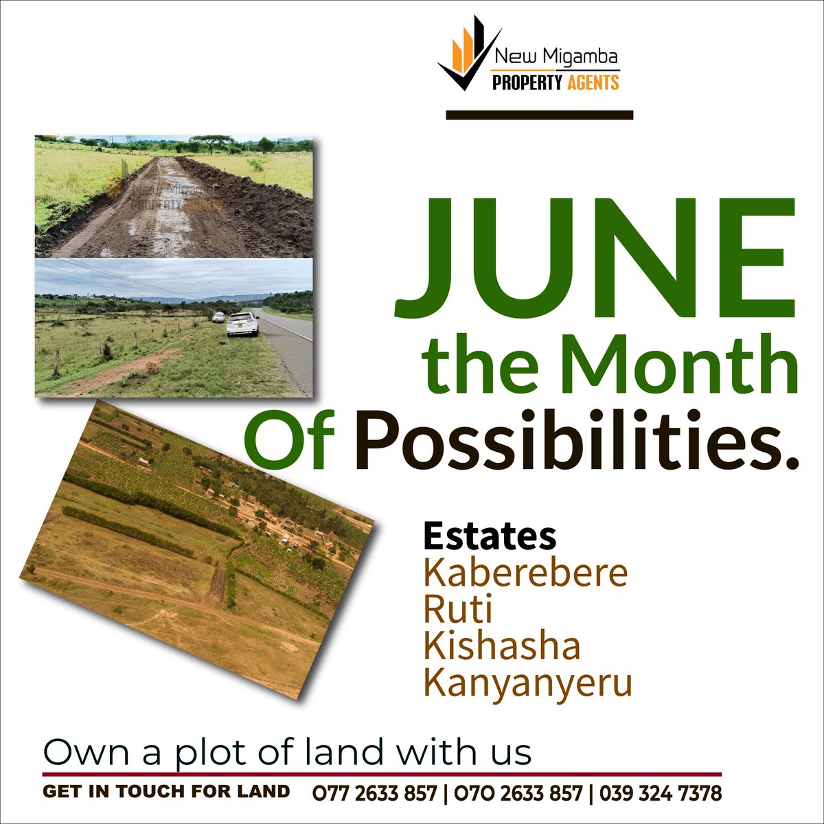 NewMigambaAgent's tweet photo. #happynewmonth #June #mbarararealestates #land #MbararaCity #megasale https://t.co/K8ssh0AXqz