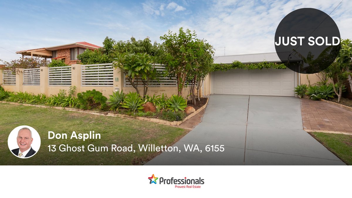 Prowest_RE's tweet image. 🛌 4 🛀 2 🚘 2
📍 13 Ghost Gum Road, Willetton, WA, 6155

Our agent’s latest sale on RateMyAgent

rma.reviews/womlxBkcaokO

...
#ratemyagent #realestate #Professionals_Prowest_Real_Estate