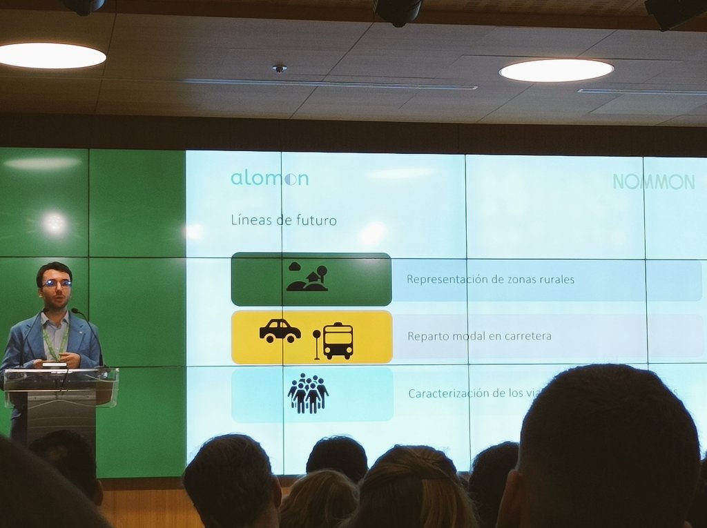 danielaarias25's tweet photo. ➡️👀 Para que no quede en la nebulosa y todo se aterrice: 2️⃣ aplicaciones de #MobilityAnalytics: 1) @Consultoralomon para alimentar licitaciones y 2) @mitmagob para conocer movilidad interprovincial, impacto #COVID19 y migraciones (difusión en @elpais_espana) #EventoNommon2023 ⬇️ https://t.co/DEel6BfdOw