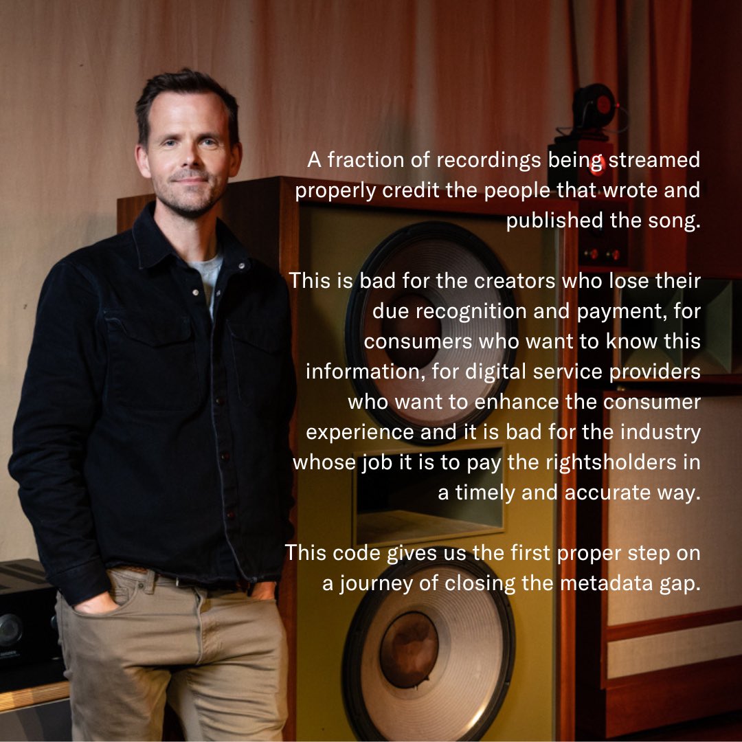 IvorsAcademy's tweet image. Fair pay for music creators and robust data that properly credits songwriters and composers are at the heart of our #fixstreaming and #creditsdue campaigns.

So we’re pleased @The_IPO have announced

👉 Working group on creator remuneration 
👉 Industry code to improve metadata