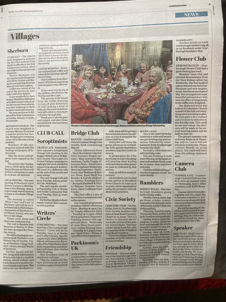 SI Scarborough, Malton & District tweet media