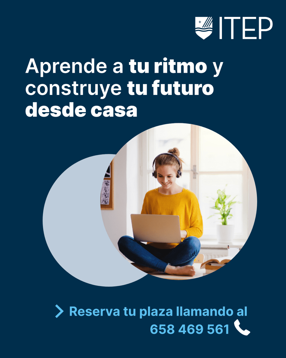Fórmate online en nuestros más de 40 cursos de Formación Profesional y súmate a la creciente demanda de empleo en la FP.

Llámanos al 658 469 561 📞 y reserva tu plaza 💪

Con #ITEP la #FPesempleo

#FormaciónProfesional #FPOficial #FPOnline #ITEP #FP #Educación #FPMadrid