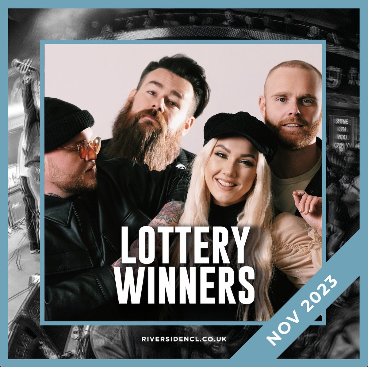 Riverside Newcastle (@riversidencl) on Twitter photo TICKETS OUT NOW π bit.ly/3C8b5ra
Straight off the back of their third studio album Anxiety Replacement Therapy (A.R.T), Leigh legends <a href="/LotteryWinners/">Lottery Winners</a> are coming to cause a commotion at Riverside on 29th November!
Grab em while you can π¨ TICKETS OUT NOW π bit.ly/3C8b5ra
Straight off the back of their third studio album Anxiety Replacement Therapy (A.R.T), Leigh legends <a href="/LotteryWinners/">Lottery Winners</a> are coming to cause a commotion at Riverside on 29th November!
Grab em while you can π¨
