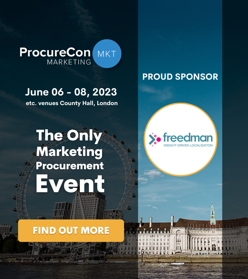 Heading to ProcureCon? 📢

Don’t miss our exclusive roundtable on 6th June, if you’re planning to attend and would like to join, please reach out to Jade to reserve a seat. See you there! 

#ProcureConMarketingEU2023