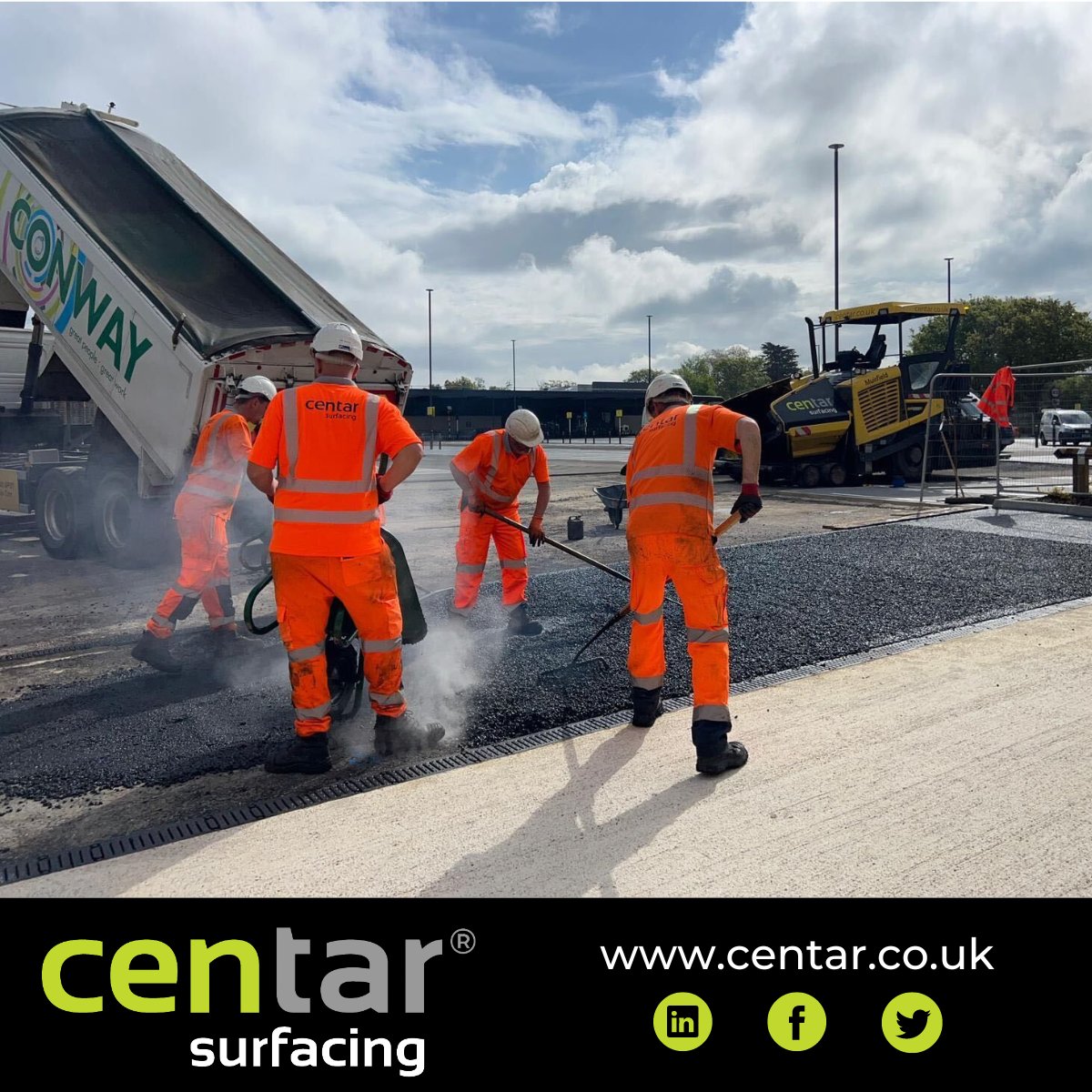 CentarSurfacing's tweet photo. We have a new team member helping out at a recent project and turns out he's actually pretty good at driving a paver. Perhaps we could make him a permanent member of the Centar team! π
#centarsurfacing #paver #surfacing #kingcharles #newteammember #teamwork https://t.co/Fi4sBSk8eJ