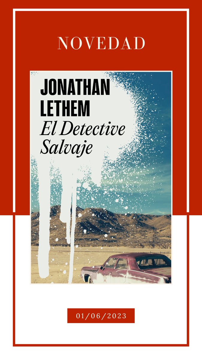 #NovedadesLiterarias 🆕

📅 01/06/2023

📙 “Sevillana” de Charo Lagares
📔 “Los misterios de la taberna Kamogawa” de Hisashi Kashiwai
📓 “El detective salvaje” de Jonathan Lethem